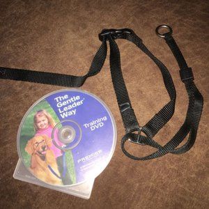 Gentle Leader Black Nylon Dog Head Halter